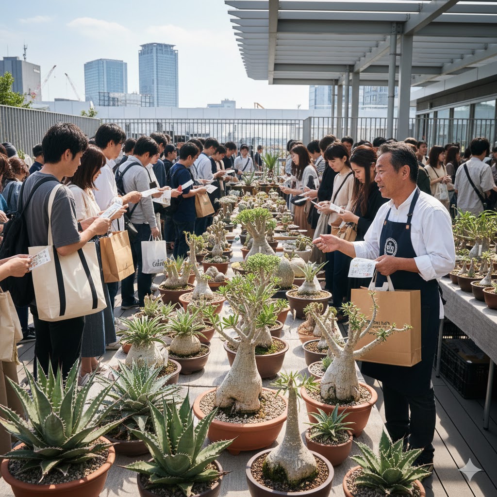 西武池袋での鶴仙園フェア2026と人気種の入手方法
