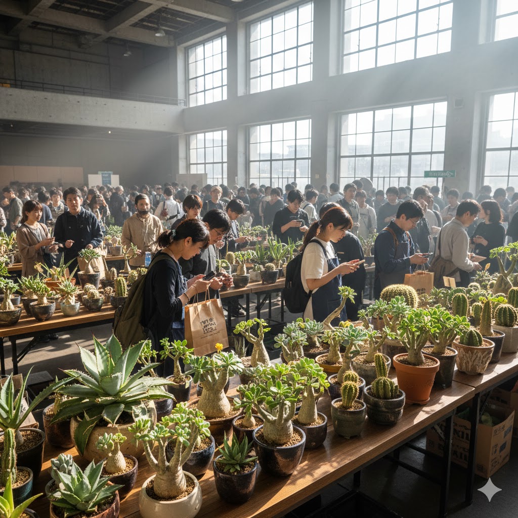 多肉植物のイベントを東京の2026年会場で楽しむコツ