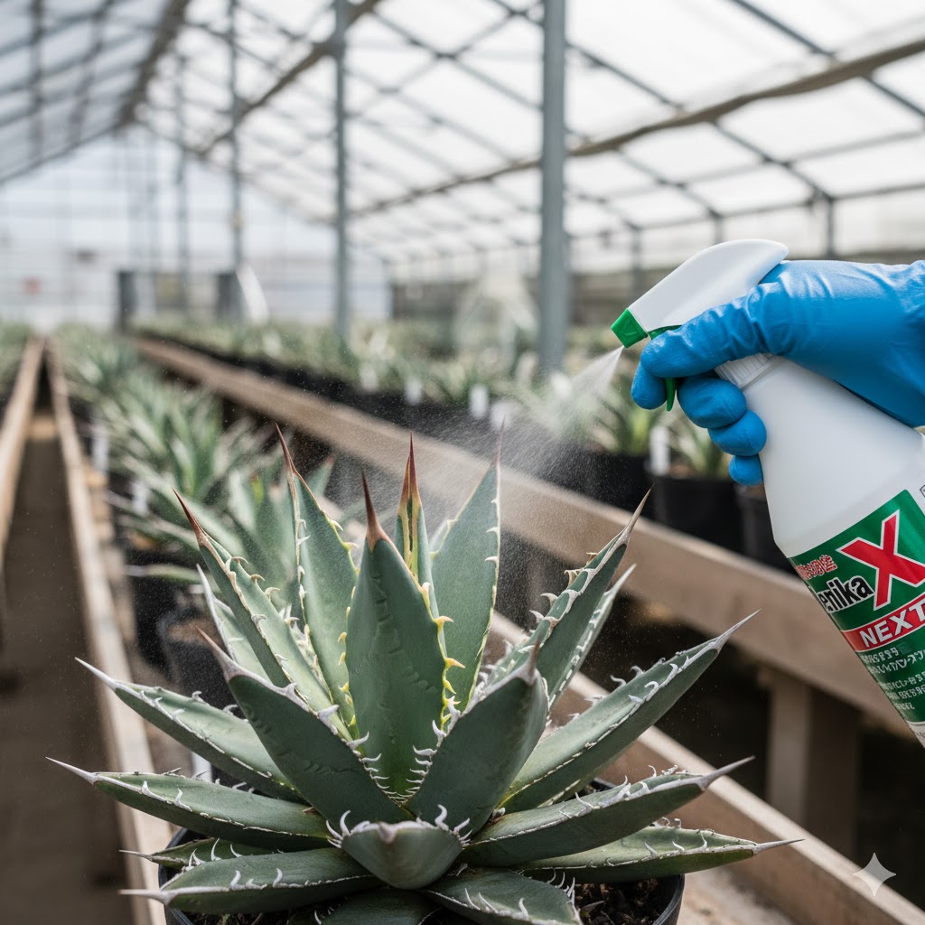 アガベ,成長点,芯止まり,芽を吹かせる,逆転劇