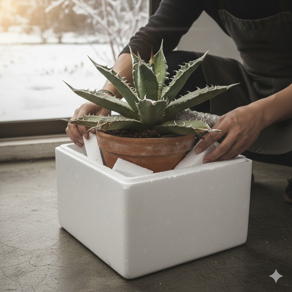 アガベ,鋸歯,折った,移動,入れ替え,コツ