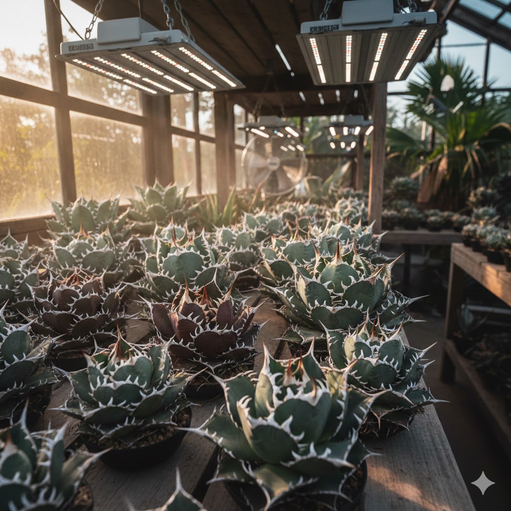 アガベチタノタの人気品種図鑑！特徴解説と良型育成のコツ