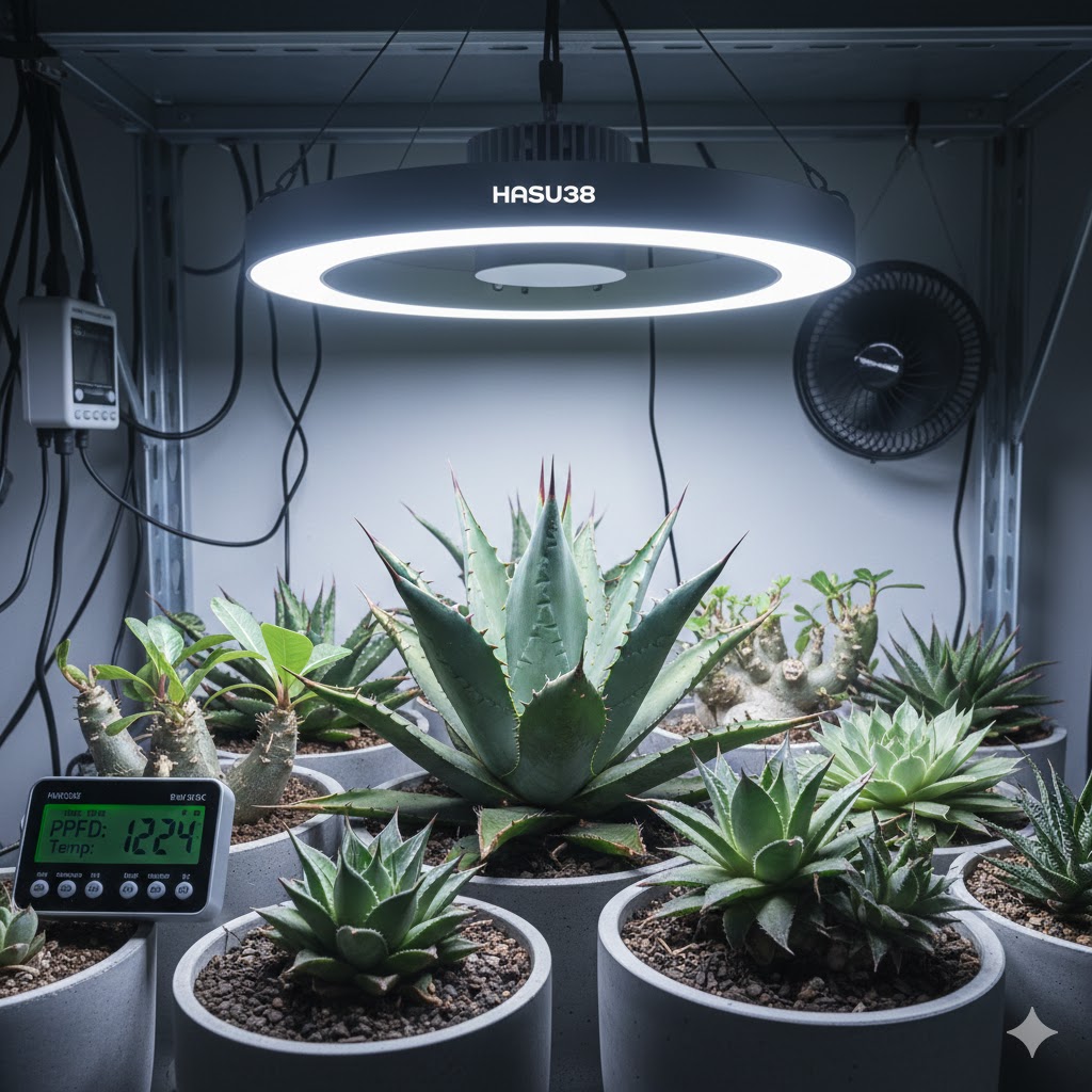 HASU38育成ライトの検証によるスペック分析