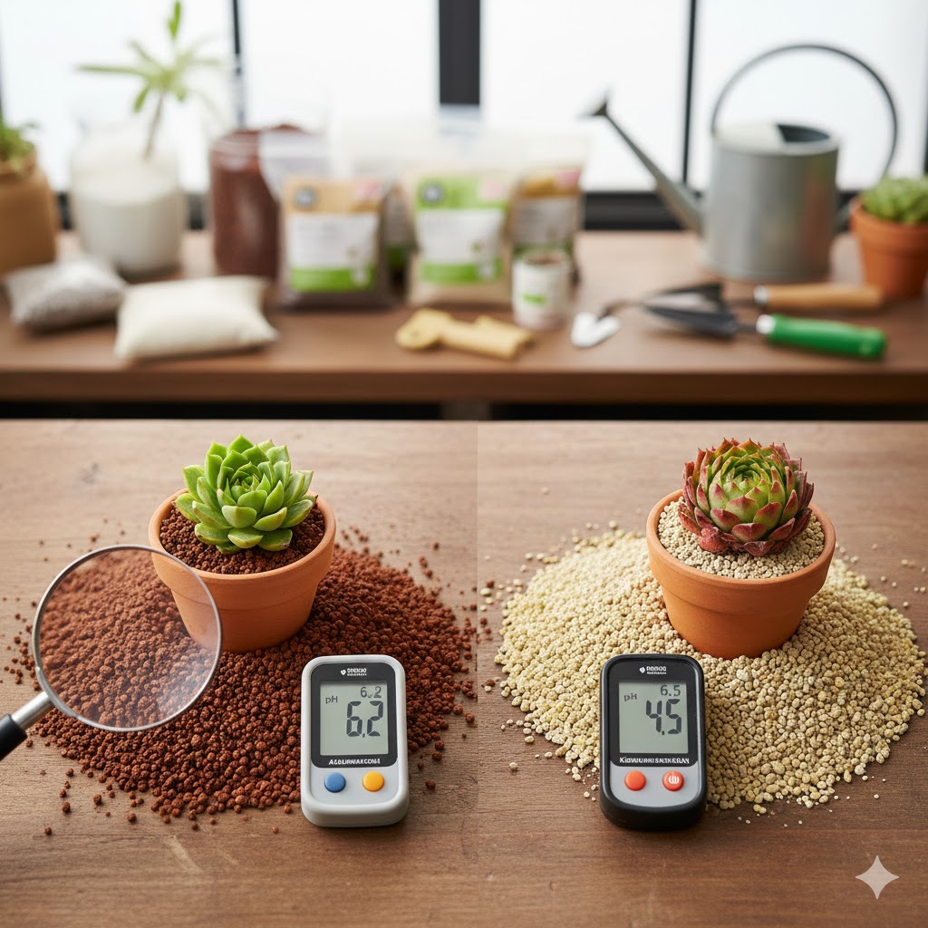 基礎から学ぶ鹿沼土と赤玉土の成長比較