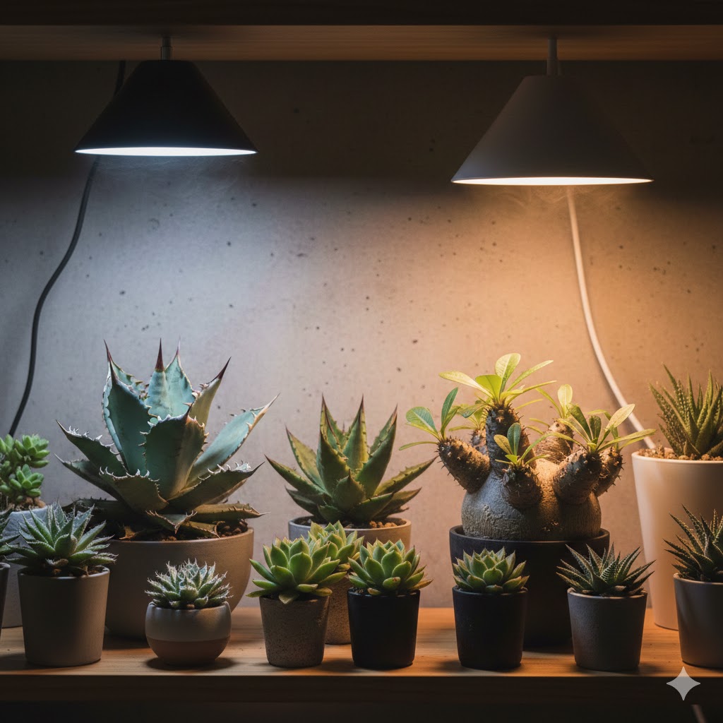 多肉植物LEDツクヨミとアマテラス徹底比較！アガベや塊根に最適なのは？【完全保存版】