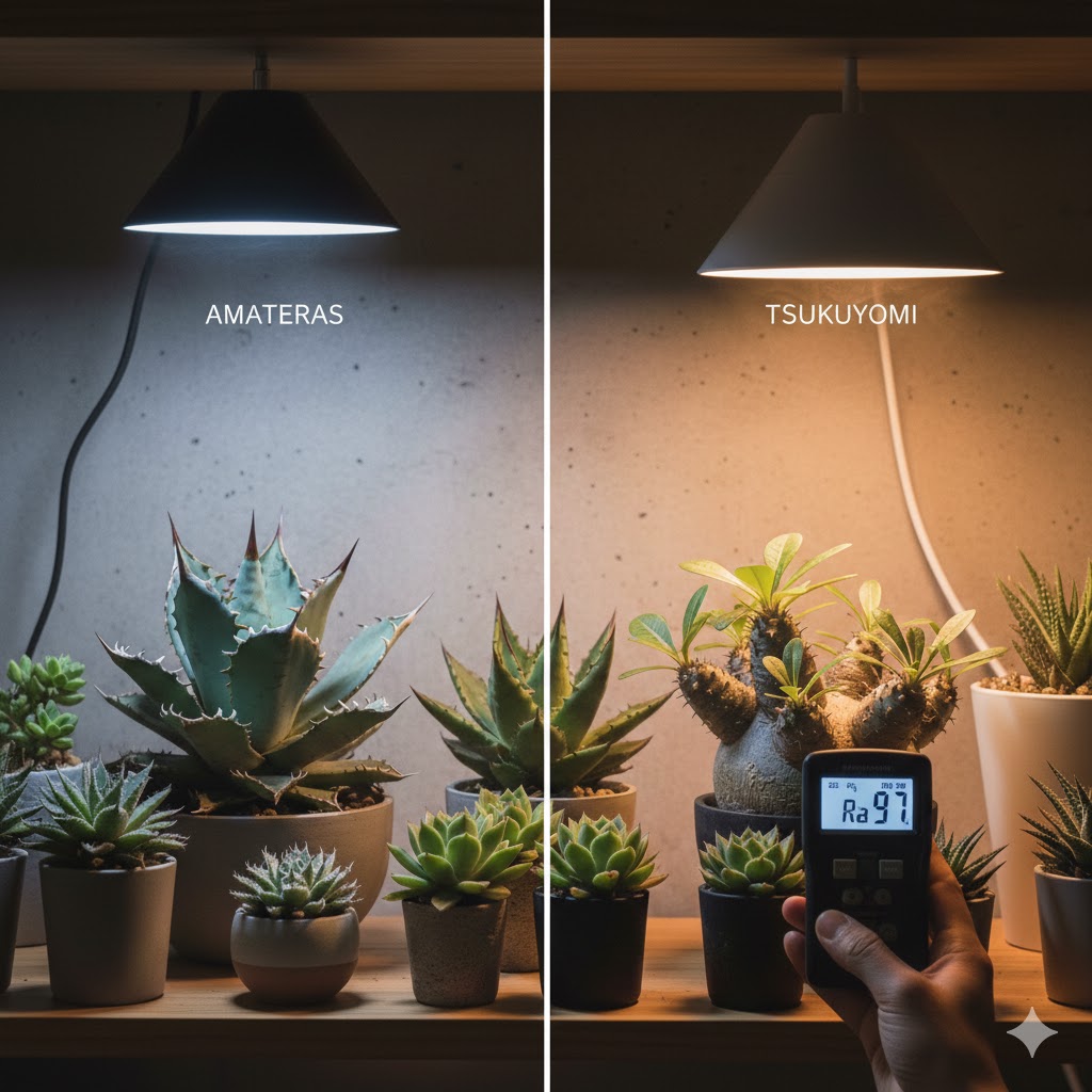 演色性Ra97と見え方の違い