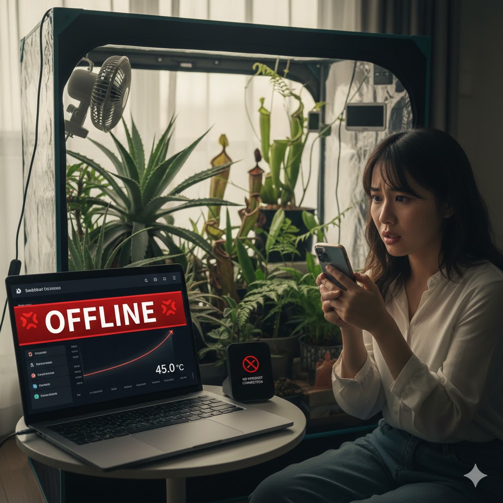 Wi-Fi切断やオフライン時のオートメーション停止