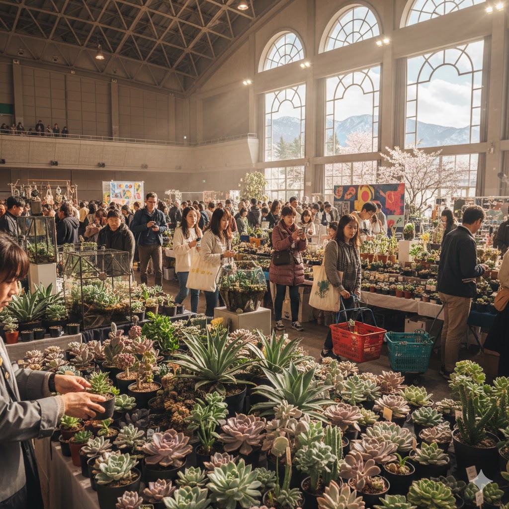 2026年北海道の多肉植物イベント最新日程と攻略ガイド