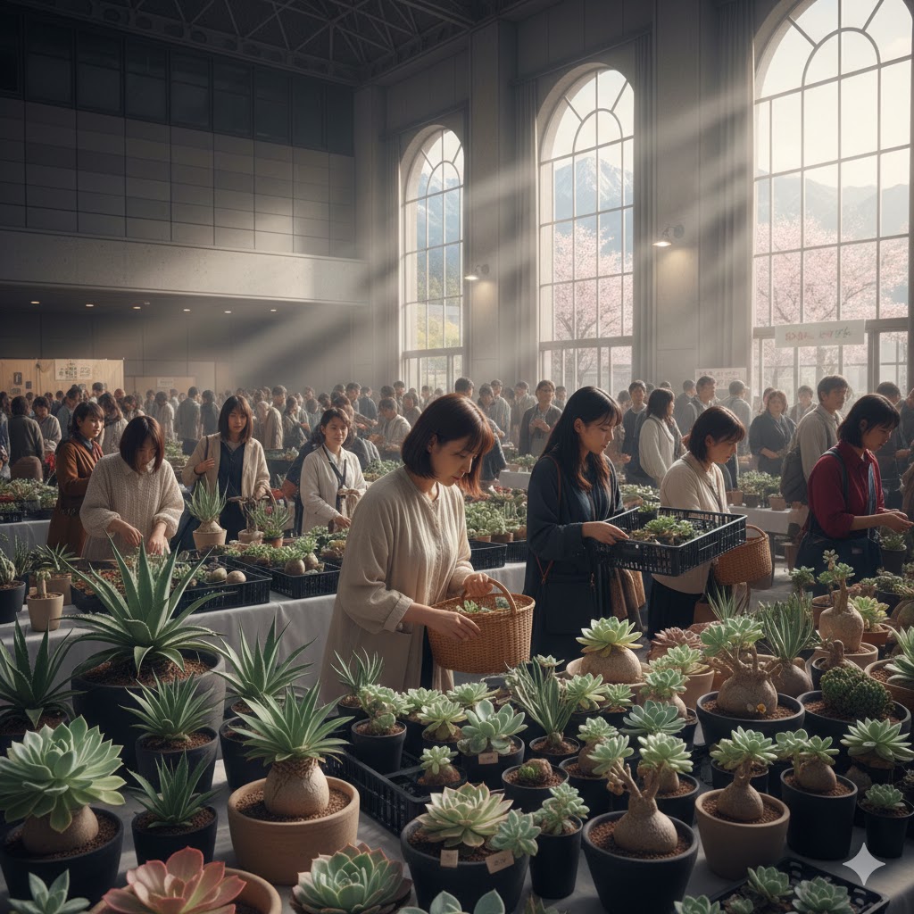 2026年北海道の多肉植物イベント最新日程