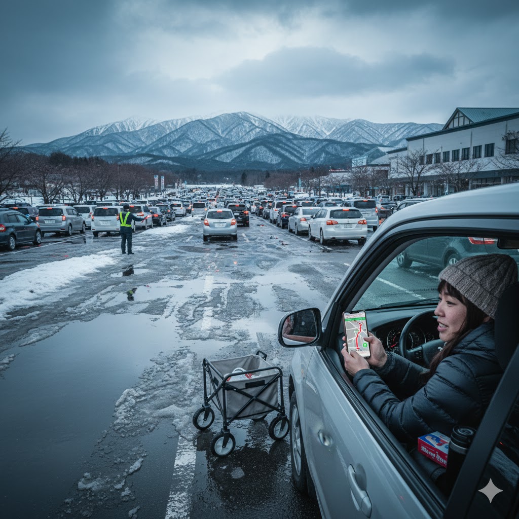 道の駅あさひかわ等の駐車場混雑回避術