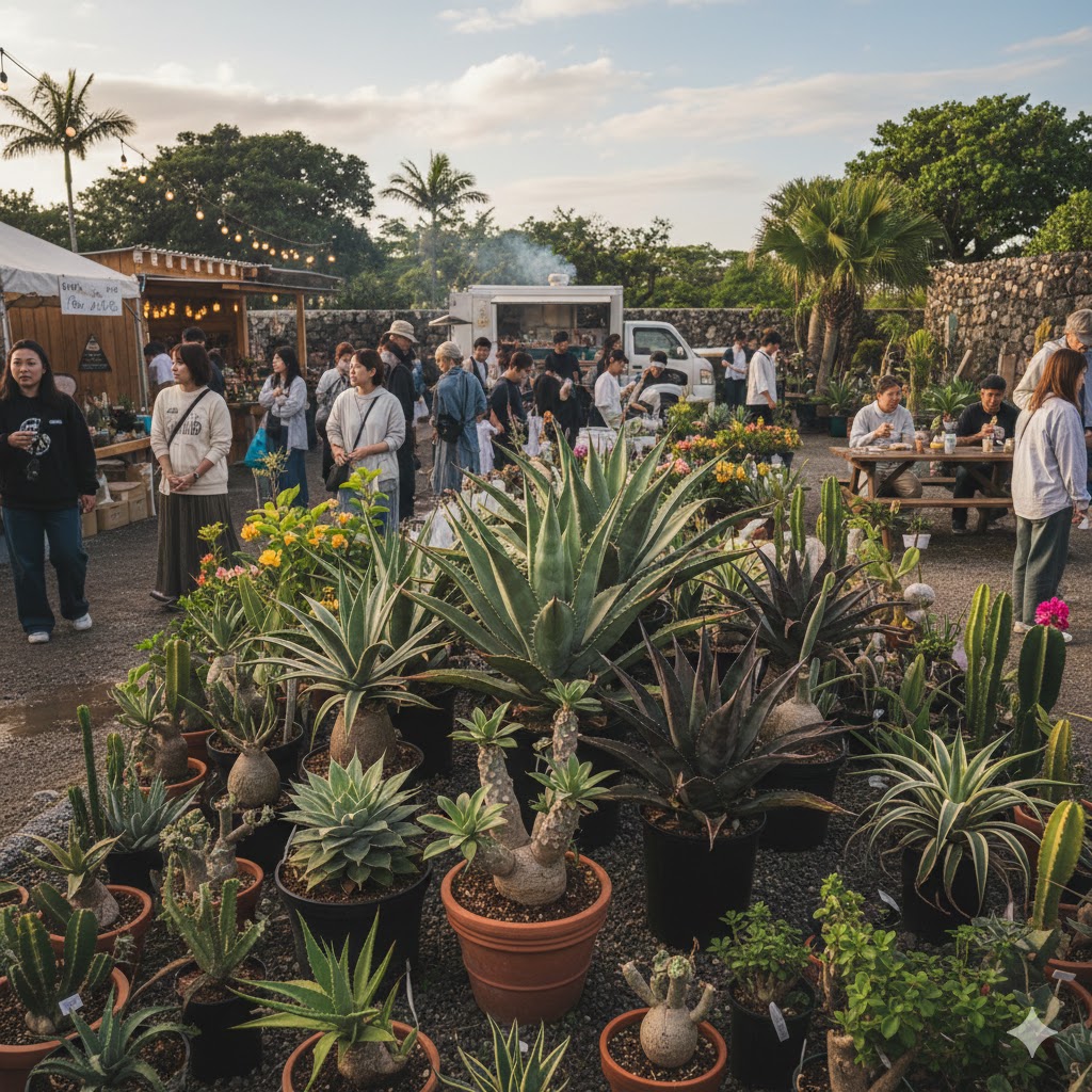 【2026年】沖縄の多肉植物イベント攻略！アガベや植木市の日程