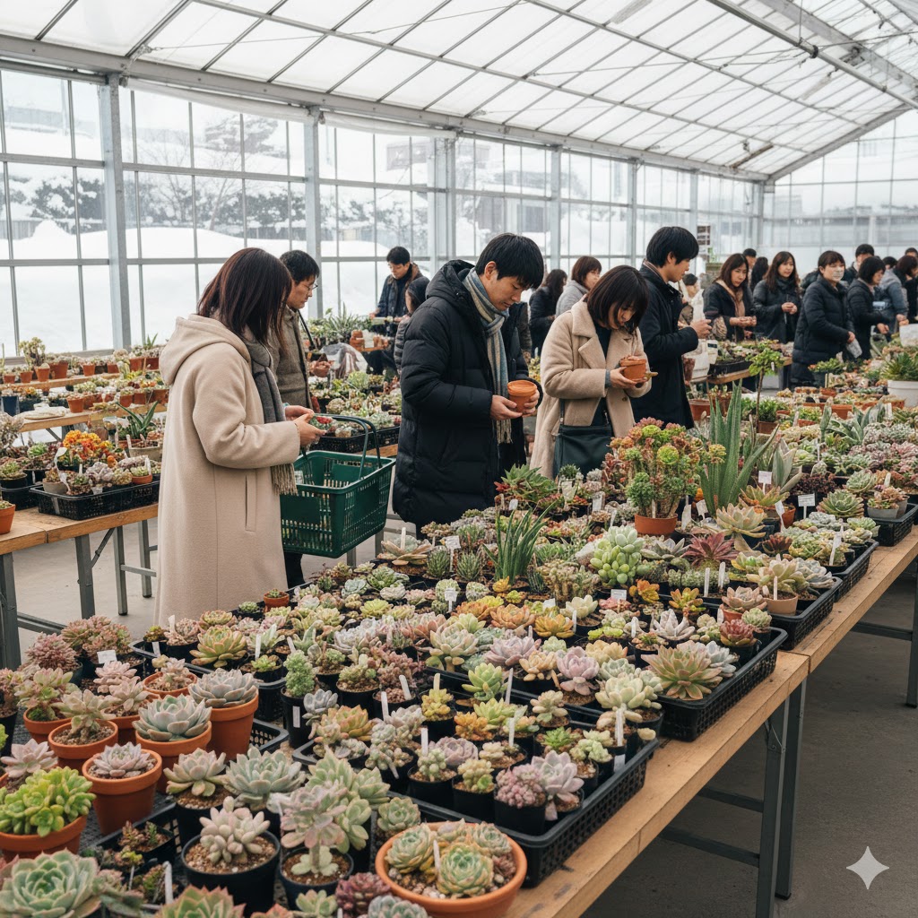 2026年東北の多肉植物イベント日程一覧