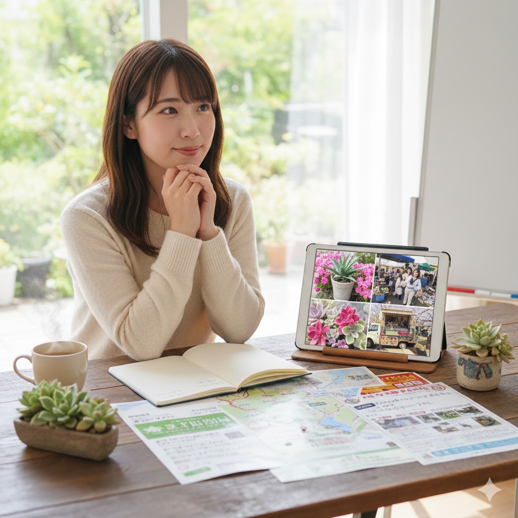 東海で2026年に行くべき多肉植物イベントの選び方