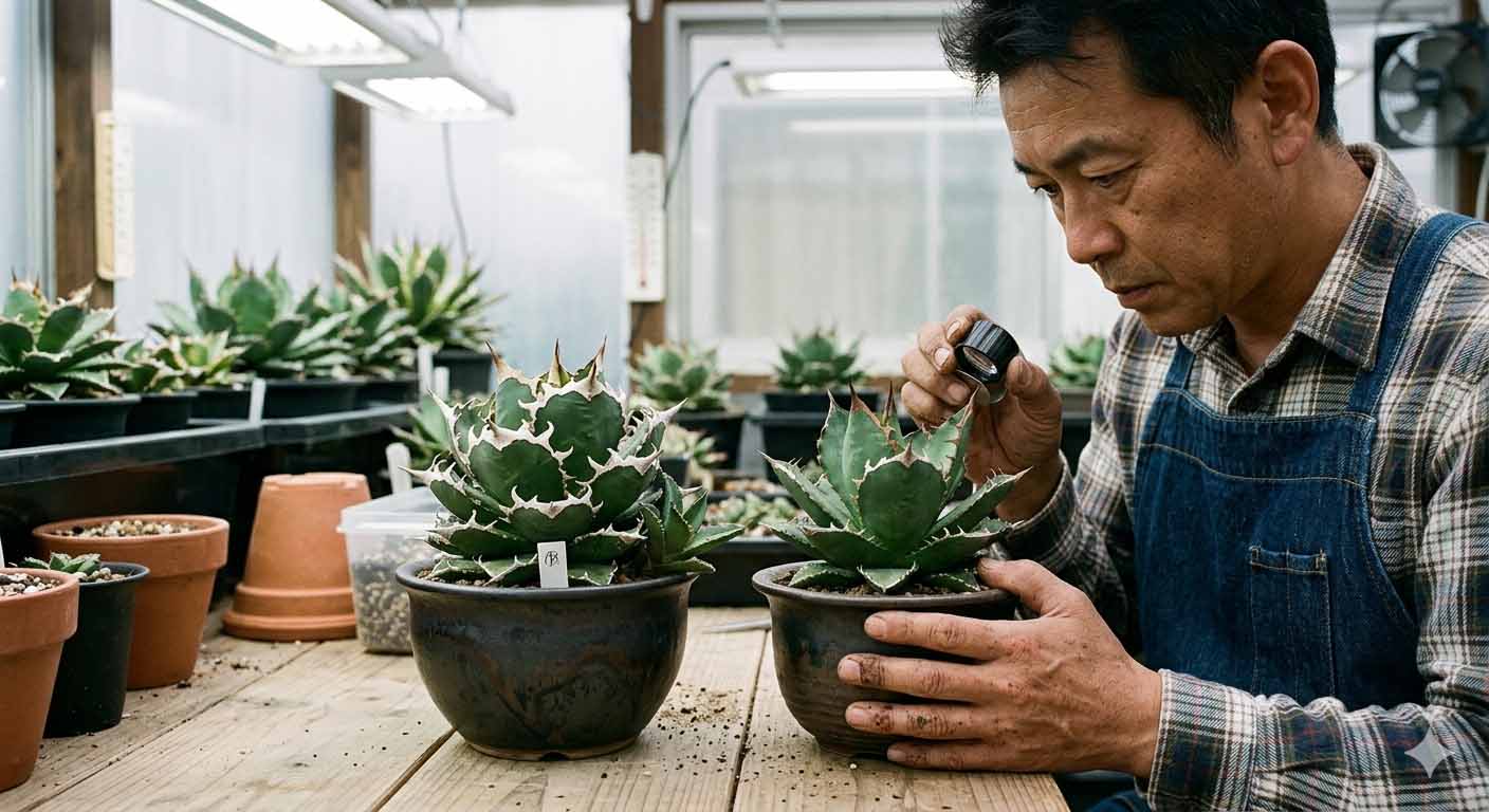 アガベ、キングアーサーの偽物の見分け方