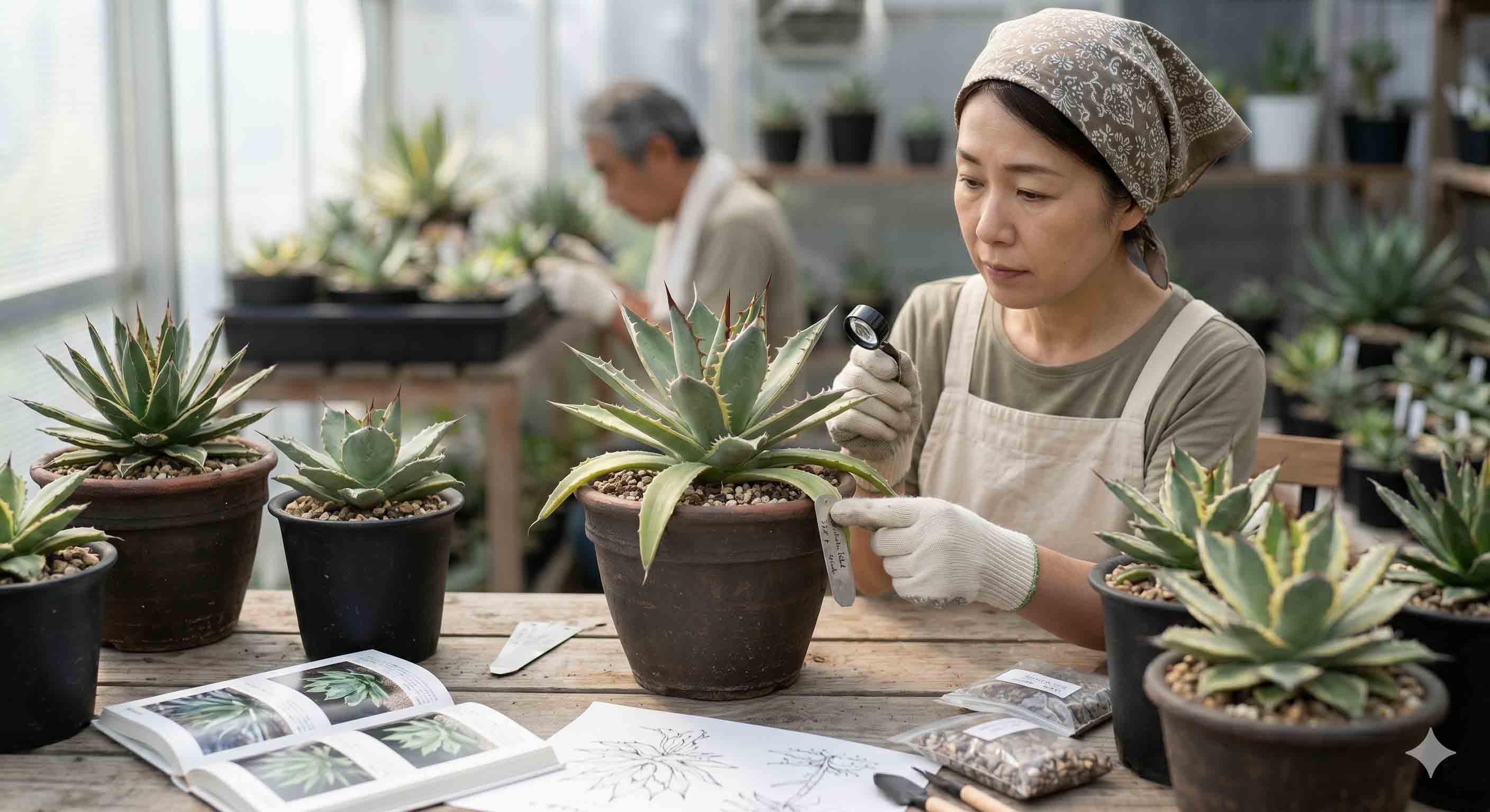 アガベのスナグルトゥースの偽物を防ぐ