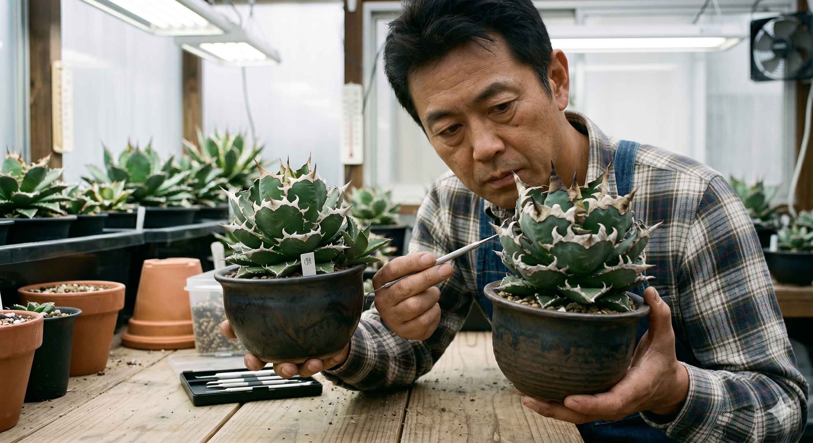 アガベキングアーサー、バケモノと呼ばれる個体との違い