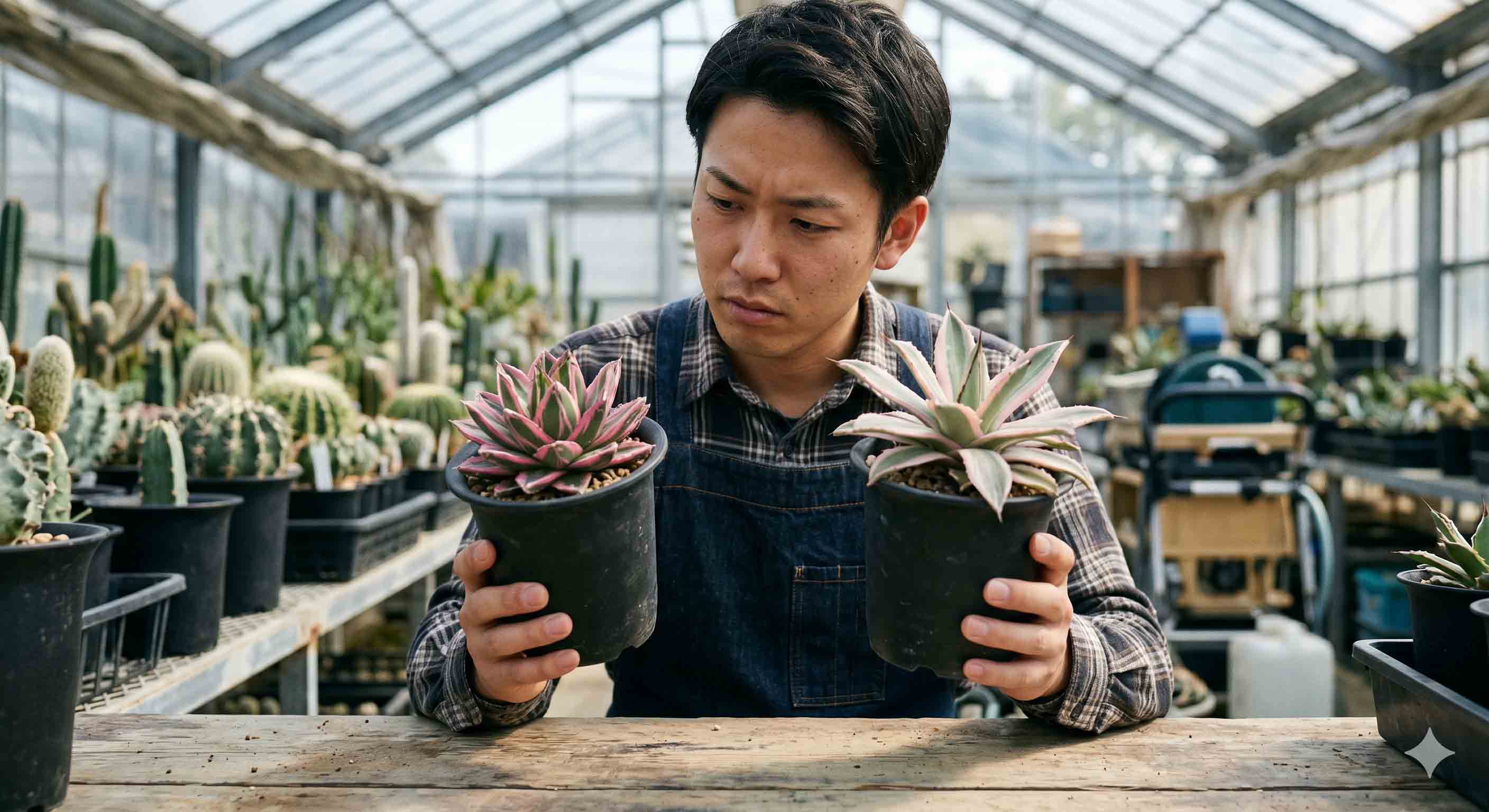 アガベピンキー、組織培養株や別品種による偽装ケース